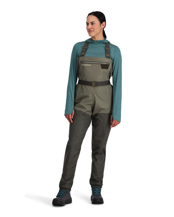 Simms W's Tributary Waders Stockingfoot Basalt