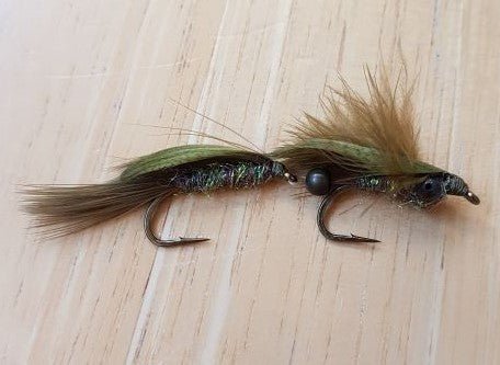 Articulating Olive Mini Minnow