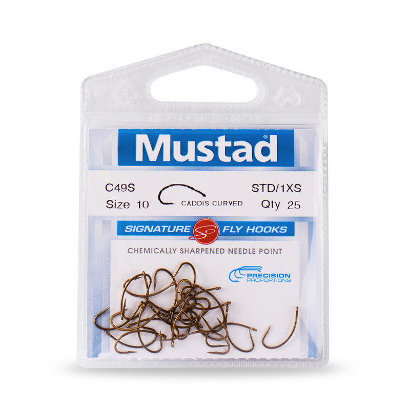 Mustad Caddis Hook C49S