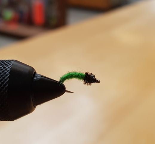 Green Caddis Larva