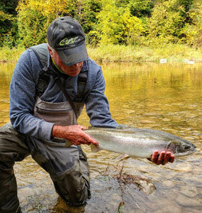 Jeff holding a fish