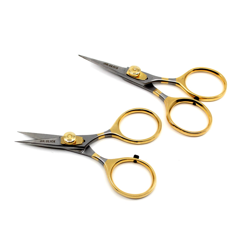 DR SLICK RAZOR SCISSOR 4 Inch Gold