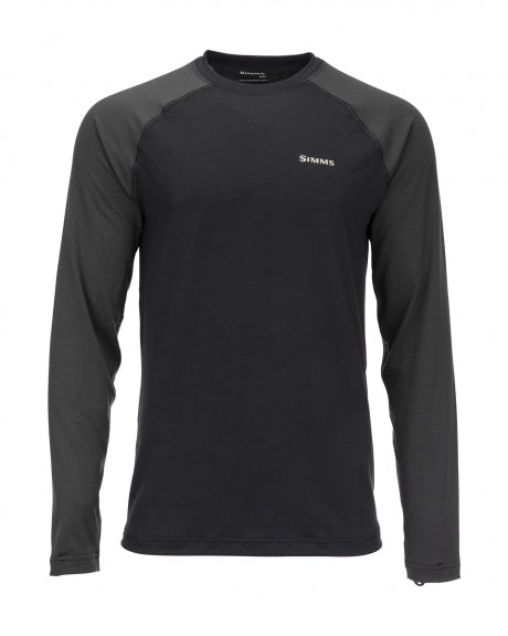 Simms Men's Lightweight Baselayer Top Black