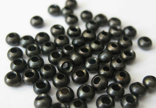 Brass Beads Black