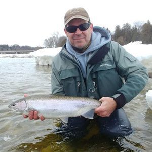 Scott holding a fish